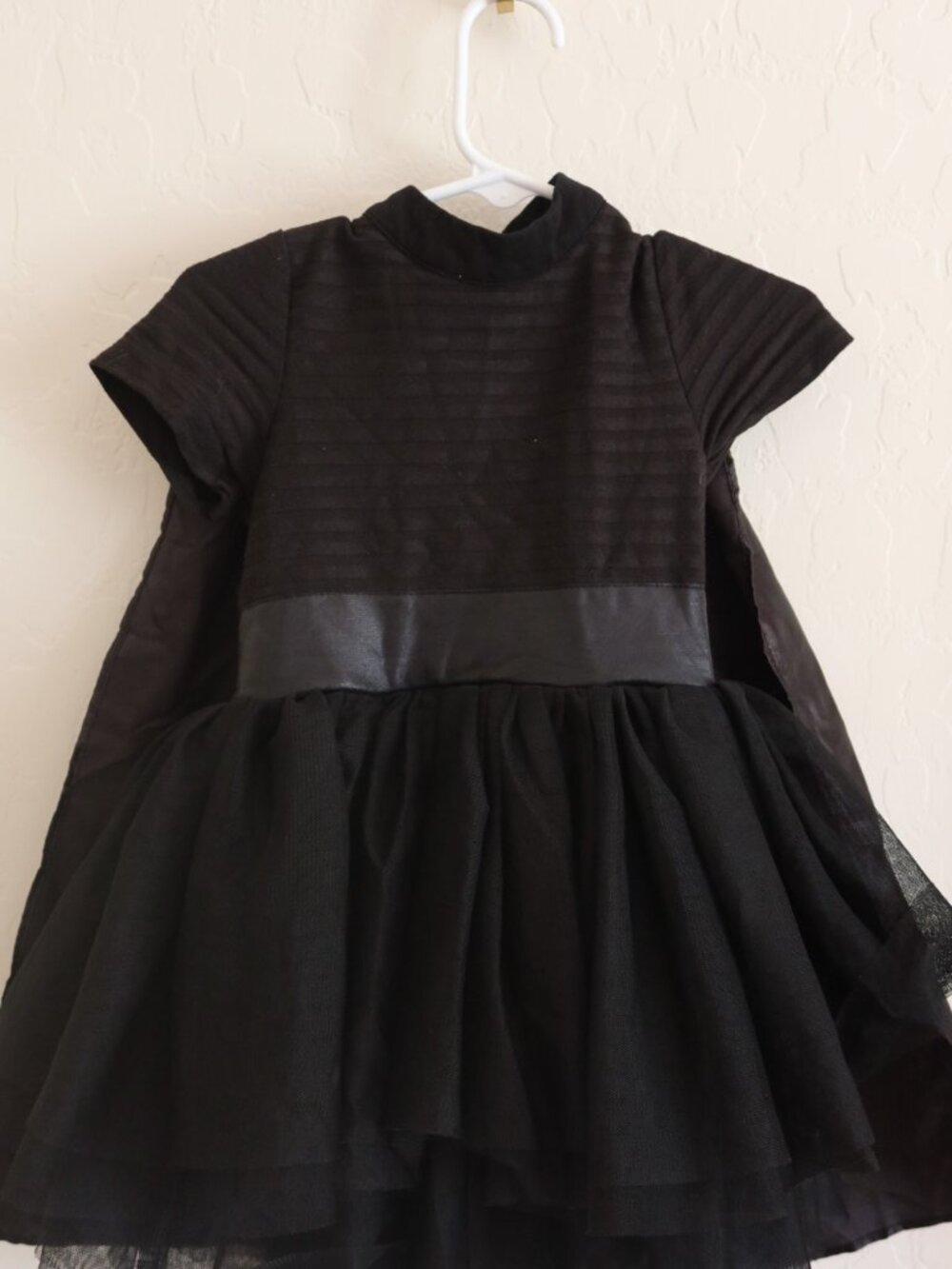 RETIRED Taylor Joelle Play Vader Dress - 2T Subtle Removable Cape Toddler Girl